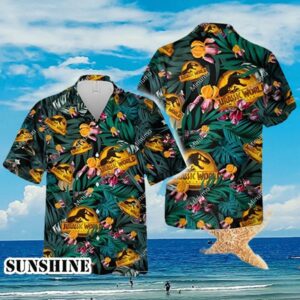 Tropical Forest Jurassic Park Hawaiian Shirt Aloha Shirt Aloha Shirt