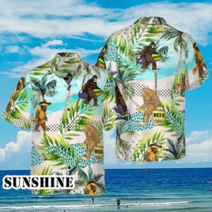 Tropical Sasquatch Hawaiian Shirt Bigfoot Gifts Aloha Shirt Aloha Shirt 1