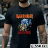 Vintage Iron Maiden Somewhere Back In Time shirt 2 Shirt