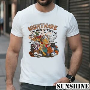 Vintage Nightmare On Main Street Winnie The Pooh Bear Shirt 1 TShirt