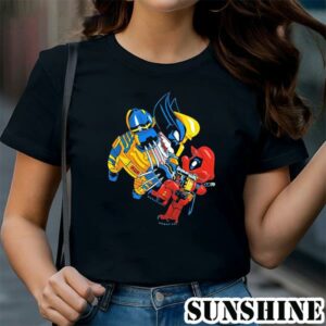 Wario and Mario as Wolverine and Deadpool shirt 1 TShirt