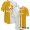 White And Yellow Split Bundaberg Baseball Jersey 3 2