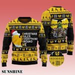 Wu Tang Clan Christmas Rules Everything Around Me Ugly Sweater 1 1
