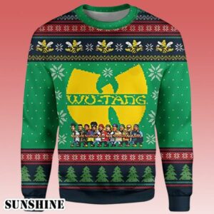 Wu Tang Clan Ugly Christmas 3D All Over Print Sweater 1 1
