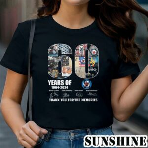 60 Years Of 1964 2024 The Who Thank You For The Memories Shirt 1 TShirt