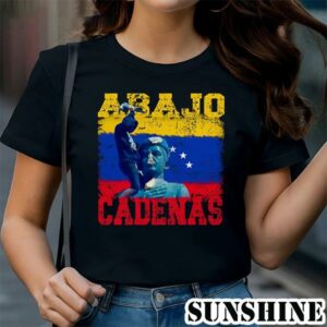 Abajo Cadenas Venezuela Shirt 1 TShirt