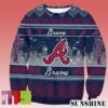 Atlanta Braves Big Logo MLB Unique For Holiday Ugly Christmas Sweater 1 1