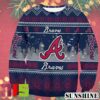 Atlanta Braves Big Logo MLB Unique For Holiday Ugly Christmas Sweater 5 NENnn