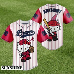 Atlanta Braves Hello Kitty Baseball Jersey 1 1