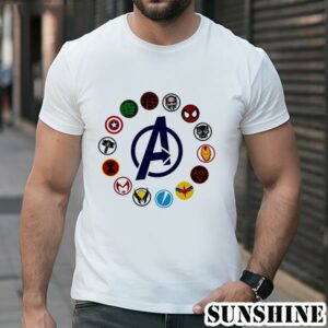 Avengers Marvel Superhero Logo Shirt 1 TShirt