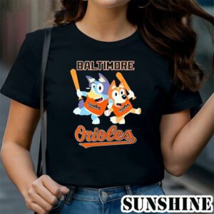 Baltimore Orioles Bluey And Bingo Shirt 1 TShirt