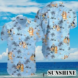 Bluey Hawaiian Dad Life Family Summer Hawaiian Shirt Aloha Shirt Aloha Shirt