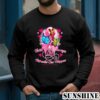 Breast Cancer Butterflies Awareness T shirt 3 Sweatshirts