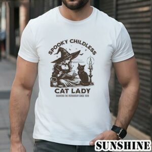 Childless Cat Lady Shirt Cat Lady Shirt for election 2024 shirt 1 TShirt