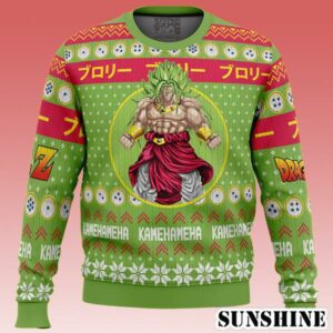 Christmas Broly Dragon Ball Z Ugly Christmas Sweater Xmas 1 1