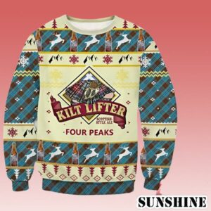 Custom Atlanta Braves World Series Trophy Ugly Christmas Sweaters 1 1