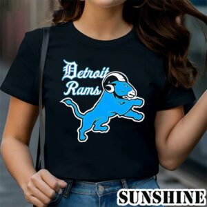 Detroit Rams Cartoon Logo Meme Shirt 1 TShirt