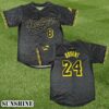 Dodgerslakers Night Kobe Bryant Mamba Giveaway Jersey 1 1