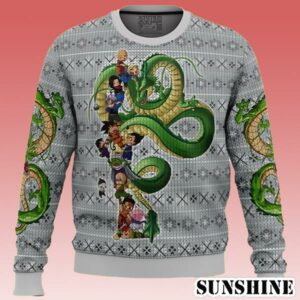 Dragonball Z Play with the Dragon Ugly Christmas Sweater Xmas 1 1