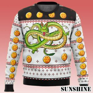 Dragonball Z Shenron Dragon Ball Z Ugly Christmas Sweater Xmas 1 1