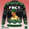 Fact Christmas Is Here The Office Ugly Christmas Sweater 1 1