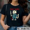 Funny Cat Horror Movies Meowers Graphic Tee Shirt 1 TShirt