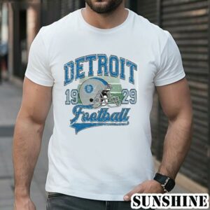 Graphic Detroit Football Shirt Vintage Style 1 TShirt