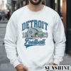 Graphic Detroit Football Shirt Vintage Style 3 Sweatshirts