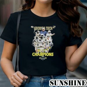 Graphic Georgia Tech Yellow Jackets Champions 2024 Shirt 1 TShirt