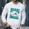 Graphic Retro Miami Dolphins Football Shirt 5 Long Sleeve