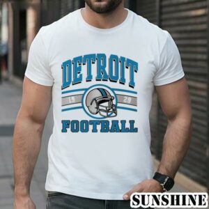 Graphic Vintage Detroit Football Shirt 1 TShirt