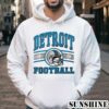 Graphic Vintage Detroit Football Shirt 4 Hoodie