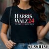 Harris Walz 2024 We Are Not Going Back Shirt 1 TShirt