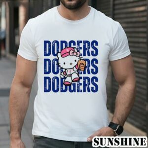 Hello Kitty Los Angeles Dodgers Shirt 1 TShirt