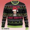 Im Dreaming Dwight Christmas The Office Ugly Christmas Sweater 1 1