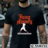 Jace Jung Money Detroit Tigers Action Pose Shirt 2 Shirt