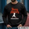 Jace Jung Money Detroit Tigers Action Pose Shirt 3 Sweatshirts