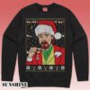 Leonardo DiCaprio Meme Ugly Christmas Sweater 1 1