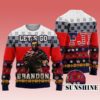 Lets Go Brandon Ugly Christmas Sweater FJB Conservative Anti Liberal Abraham Lincoln result 1 1 1