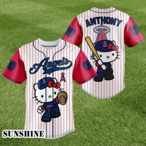 Los Angeles Angels Hello Kitty Jersey Baseball 1 1