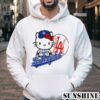 Los Angeles Dodgers Hello Kitty Shirt 4 Hoodie