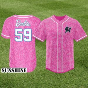 Marlins Barbie Night Game Jersey Giveaway 2024 1 1