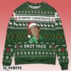 Merry Christmas Snot Face Drop Dead Fred Ugly Christmas Sweater 1 1