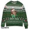 Merry Christmas Snot Face Drop Dead Fred Ugly Christmas Sweater 3 NEN1