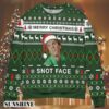 Merry Christmas Snot Face Drop Dead Fred Ugly Christmas Sweater 4 NENn