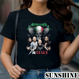 Metallica Italy 2024 T Shirt 1 TShirt