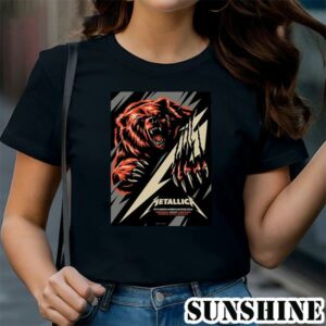 Metallica M72 North American Tour 2024 Metallica Chicago Poster Shirt 1 TShirt