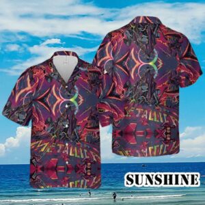 Metallica Rainbow Art Hawaiian Shirt