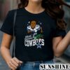 Micah Parsons Dallas Cowboys Homage Caricature Player Tri blend Shirt 1 TShirt