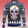 Mlb Atlanta Braves Skull Ugly Christmas Sweater 1 1